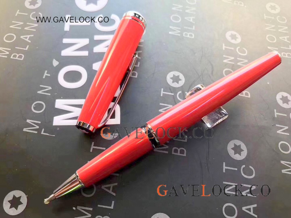 AAA Mont Blanc Knock Off Pens - Montblanc PIX Red Rollerball Pen